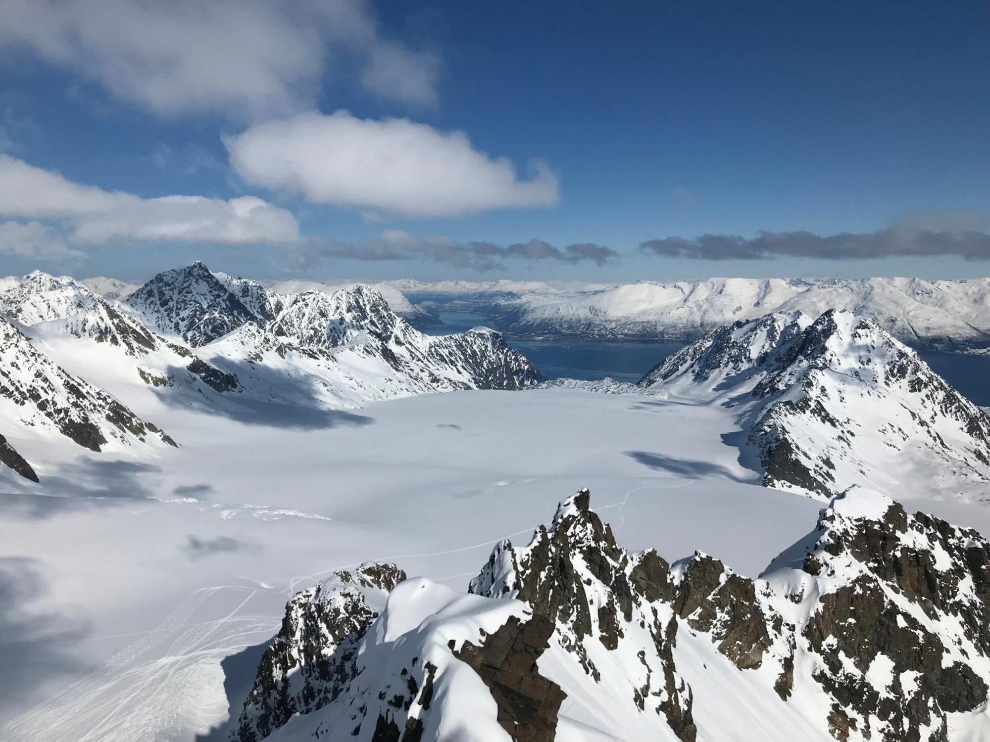 Lyngen Aurora House Villa Koppangen Luaran gambar