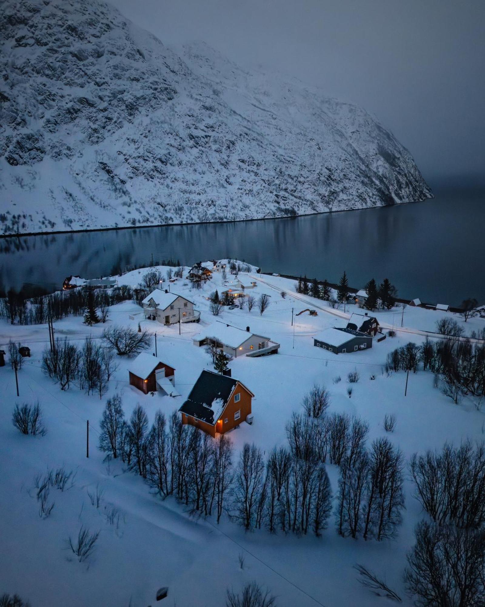 Lyngen Aurora House Villa Koppangen Luaran gambar