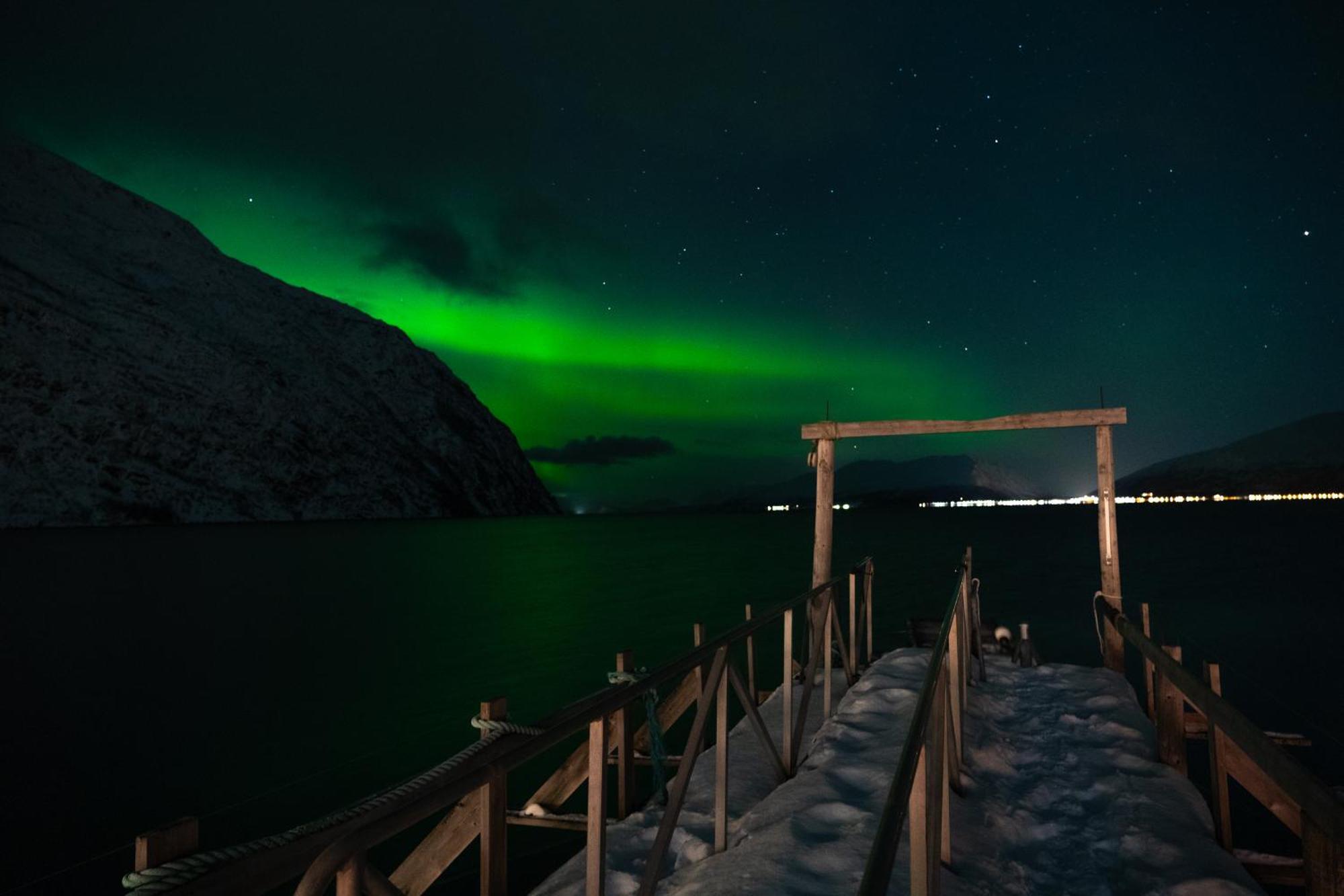 Lyngen Aurora House Villa Koppangen Luaran gambar
