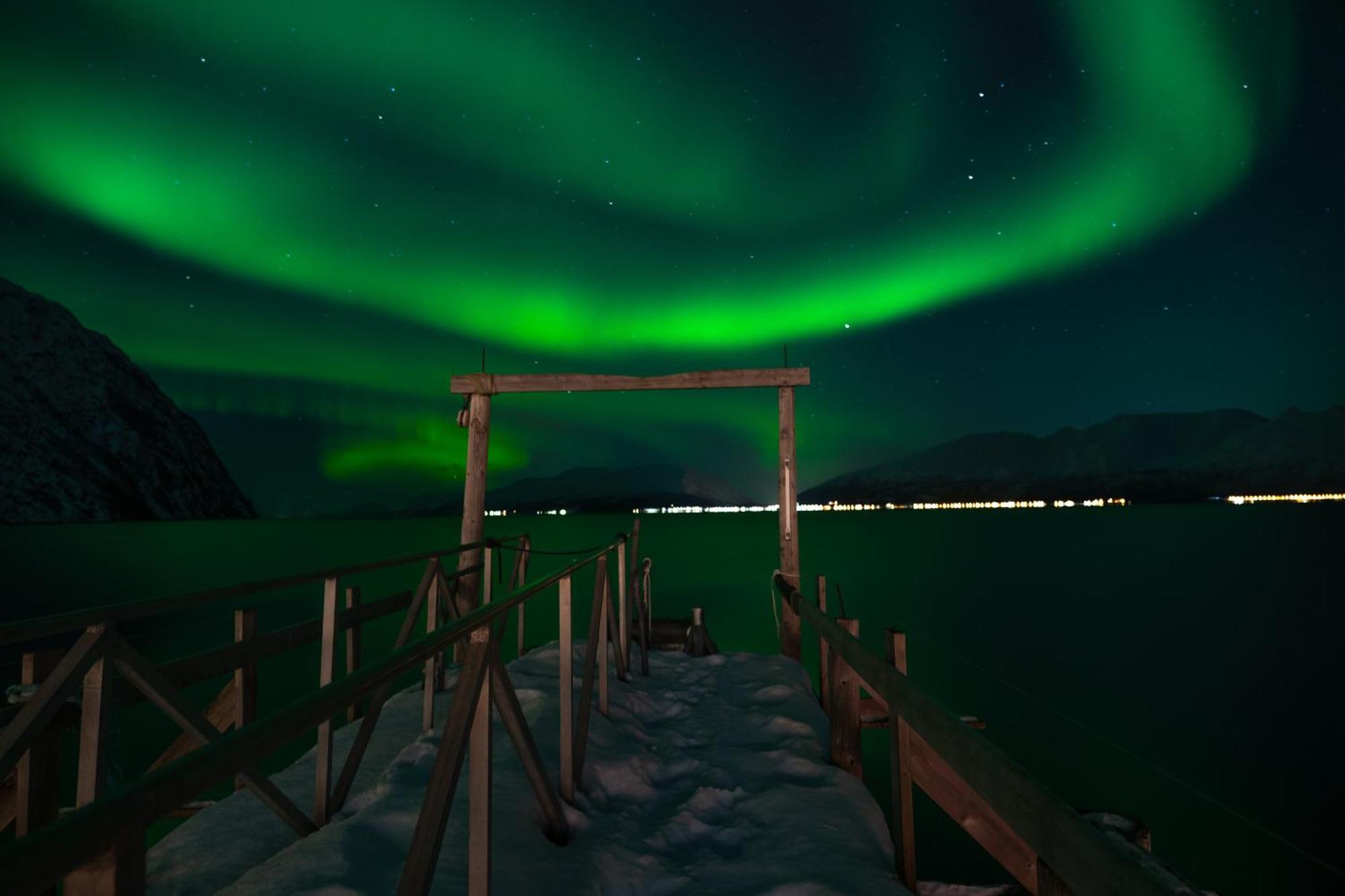 Lyngen Aurora House Villa Koppangen Luaran gambar