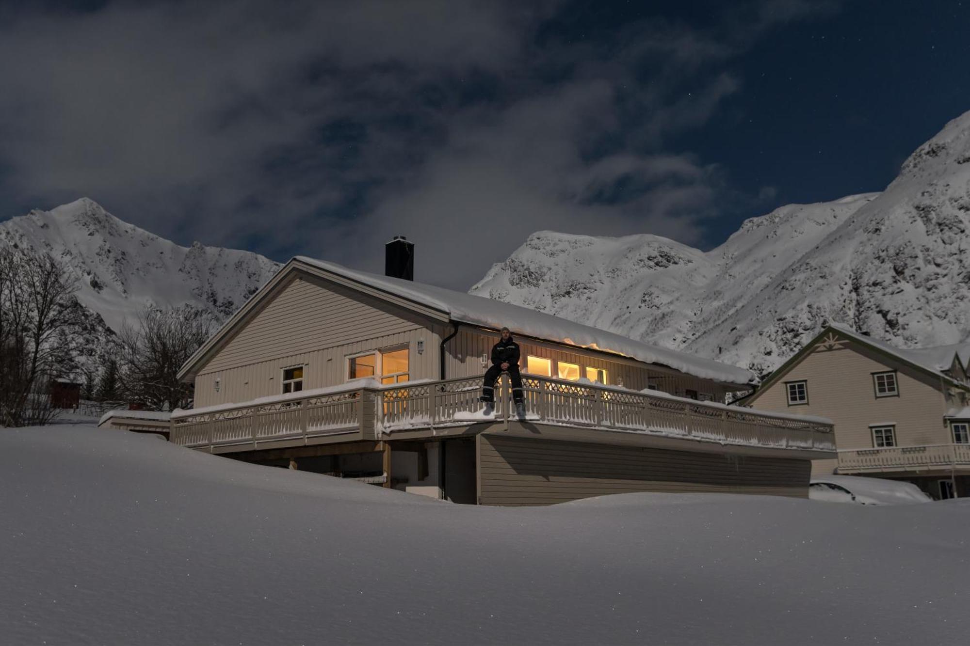 Lyngen Aurora House Villa Koppangen Luaran gambar